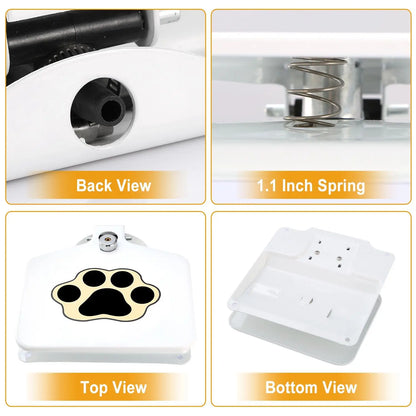 Dog Water Fountain Outdoor Pet Dispenser Step On Activated Sprinkler