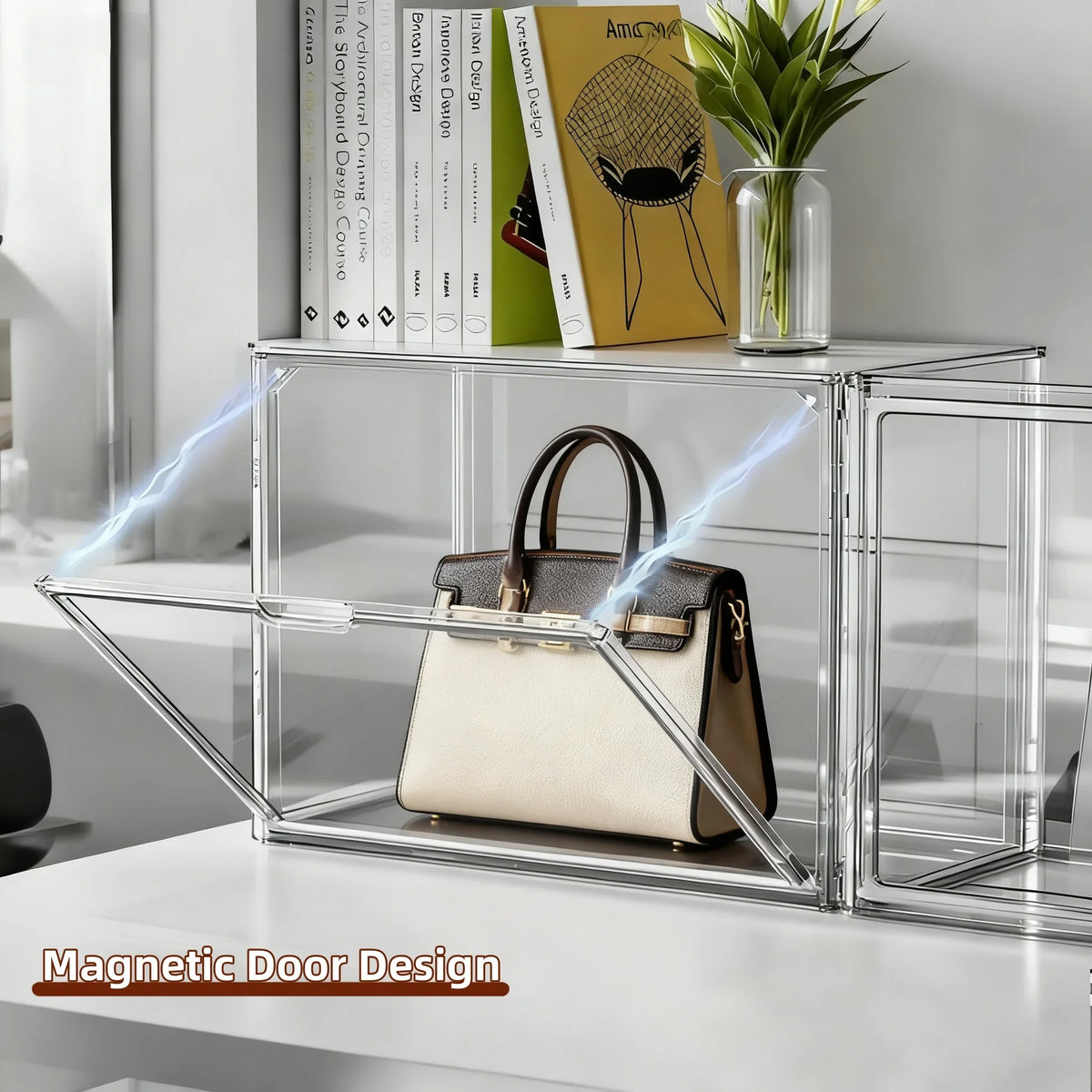 Clear Acrylic Dustproof Display Case Organizer for Figures and Collectibles