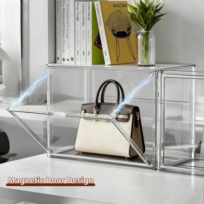 Clear Acrylic Dustproof Display Case Organizer for Figures and Collectibles