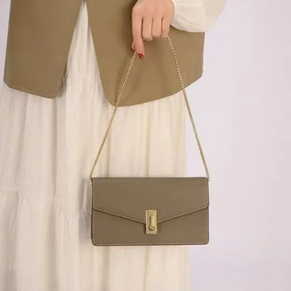 Delicate Daily Designer Style Women PU Leather Handbag Crossbody Bag Shoulder Bag, Compact‑Large Satchel Purse, Removable Adjustable Strap for Ladies City‑Life Office Weekend Dating Shopping