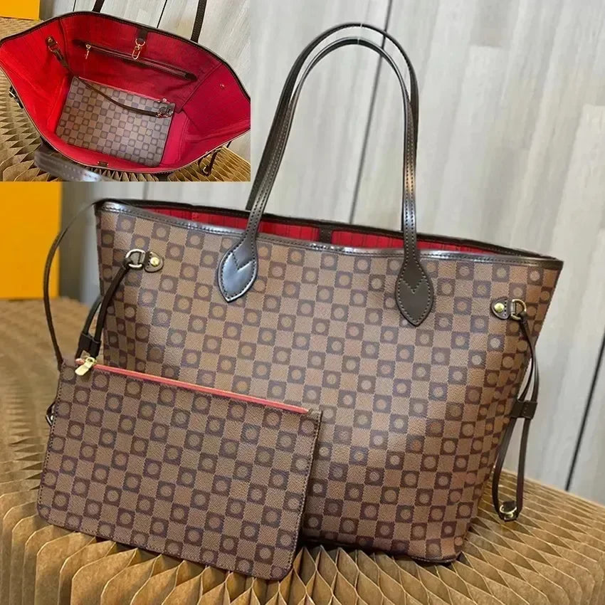 Top Designer Handbag Shoulder Chain Bag Clutch Fap Totes Bags Waet Check Veour Thread C Purse Doube Letters Soid Hasp Waist Square