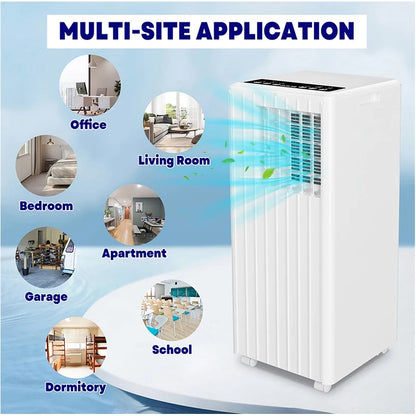 Acekool 3 In 1 Portable AC 8000 BTU Dehumidifier Fan