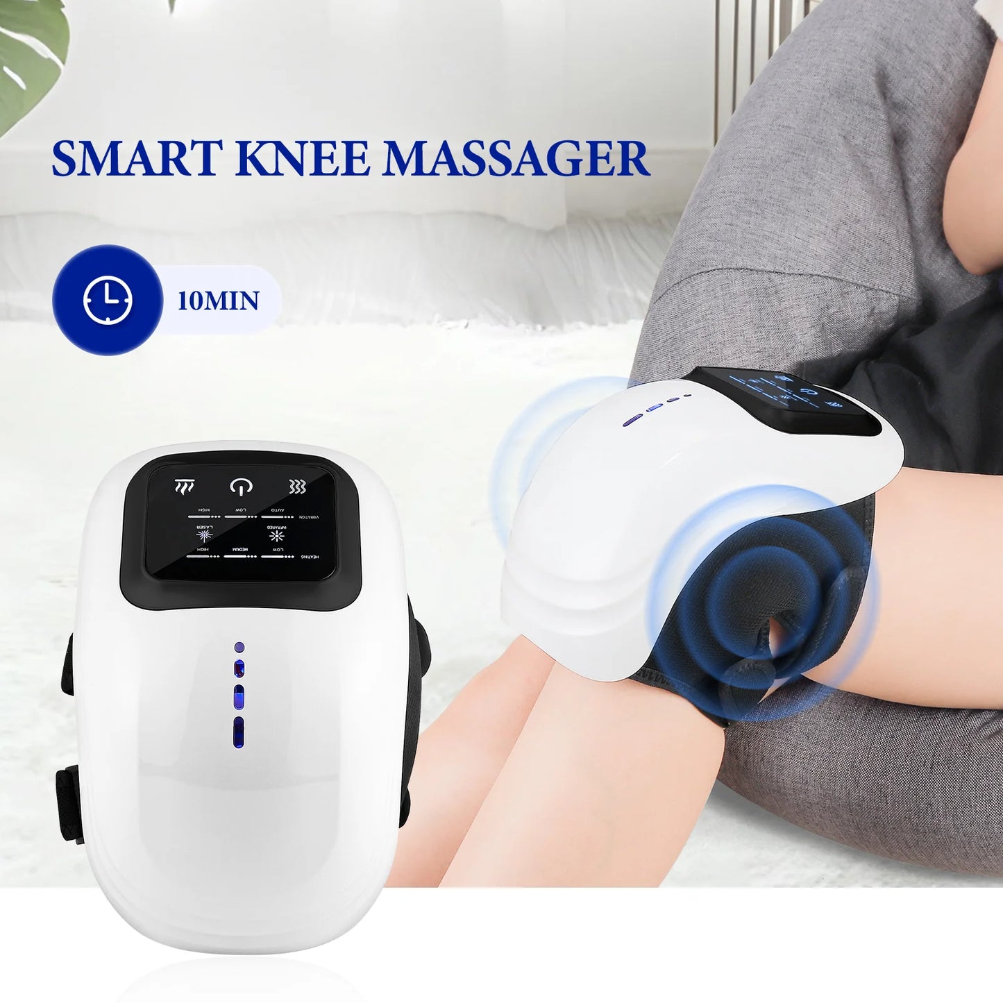 Wireless Smart Knee Massager Vibration Air Pressure Hot Compress Knee Massage Machine Electric Elbow Shoulder Knee masajeador
