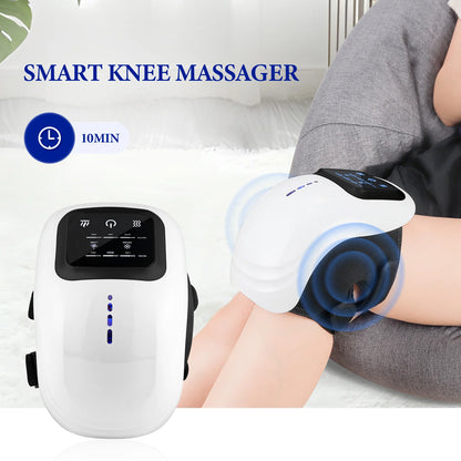 Wireless Smart Knee Massager Vibration Air Pressure Hot Compress Knee Massage Machine Electric Elbow Shoulder Knee masajeador