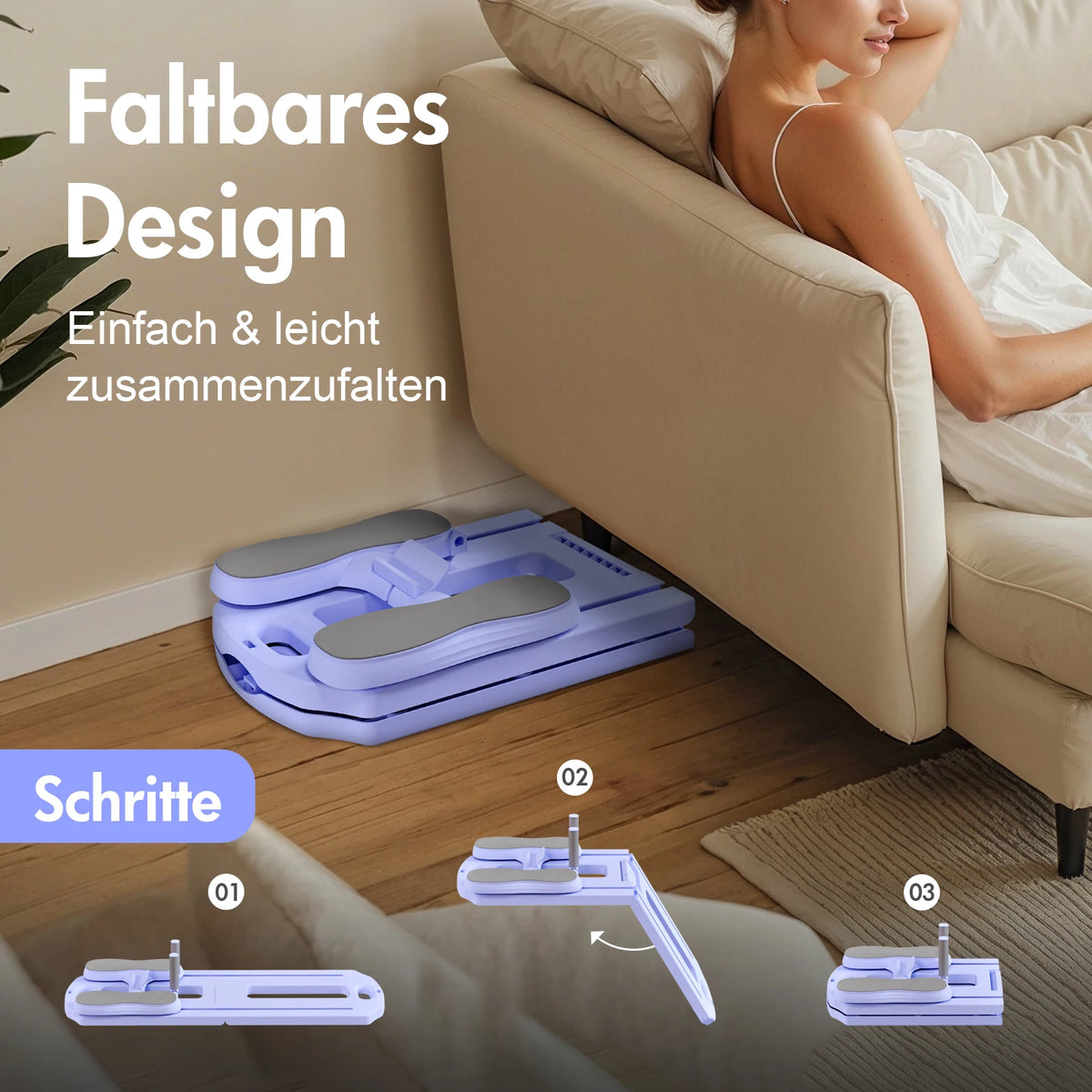 Foldable Pilates Ab Board 5 in 1 Multifunctional Core Training