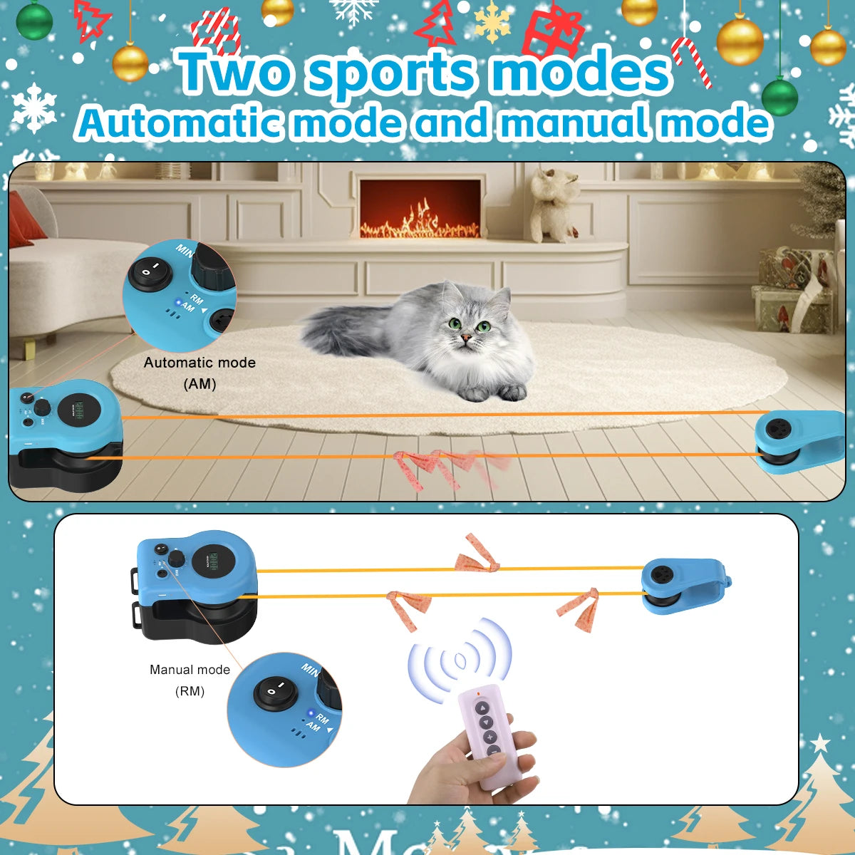 Cat Interactive Wheel Exerciser Treadmill Toy for Indoor Cats