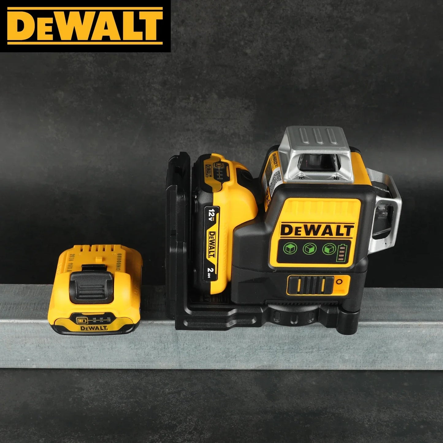 DeWalt DW089LG 360 Degree Laser Level 12V Battery Pack