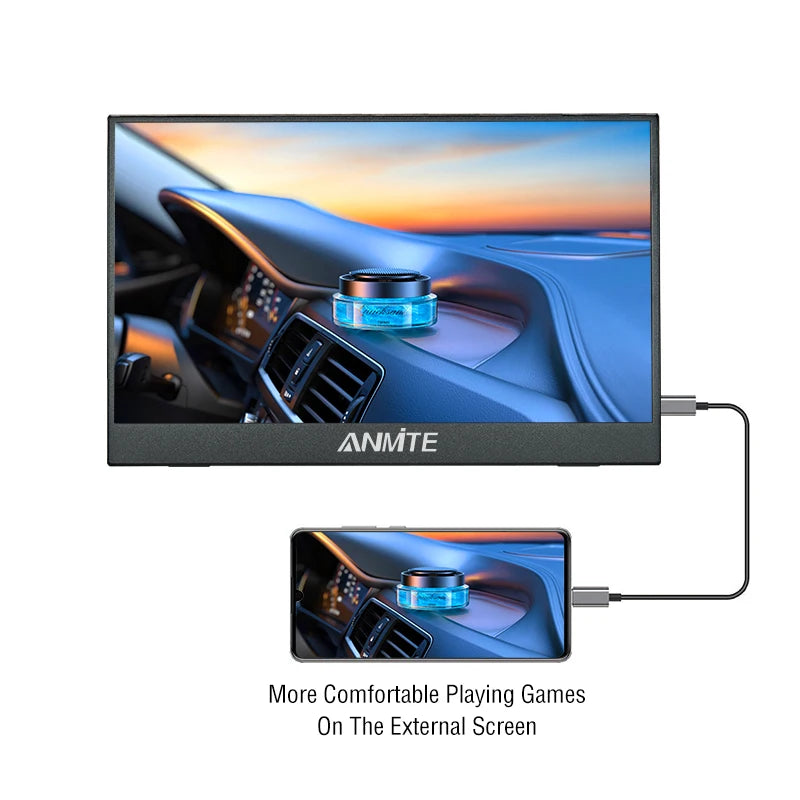 14 Inch Touch Screen Portable Touch Monitor Non-touch optional  Gaming Computer Expand Display For XBox PS4/5 Switch Loptop