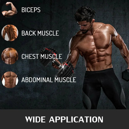 Sihao Adjustable Dumbbell 24/40 KG 52.5/90 LBS Fitness Equipment Training Arm Muscles Dumbbell Free Shipping Adjustable Bumbbell