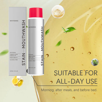 Instantly Fresh Mouthwash Fast Eliminate Oral Odor Clean Mouth Dirt Protect Oral Health Gentle Non-Irritating Menthol Mouthwash