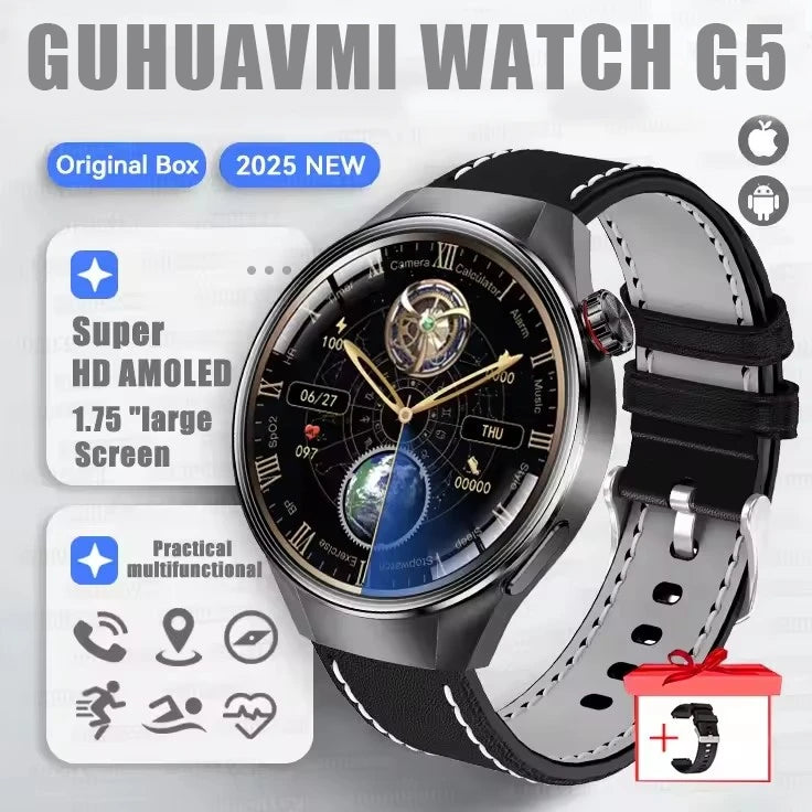Originl G5 Plus Premium Multisport Smartwatch GPS Heart Rate BluetoothConnectivity