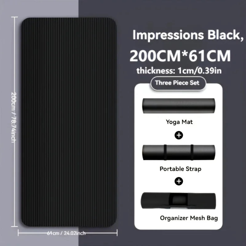 Choice NBR Yoga Mat Non Slip for Home Workouts