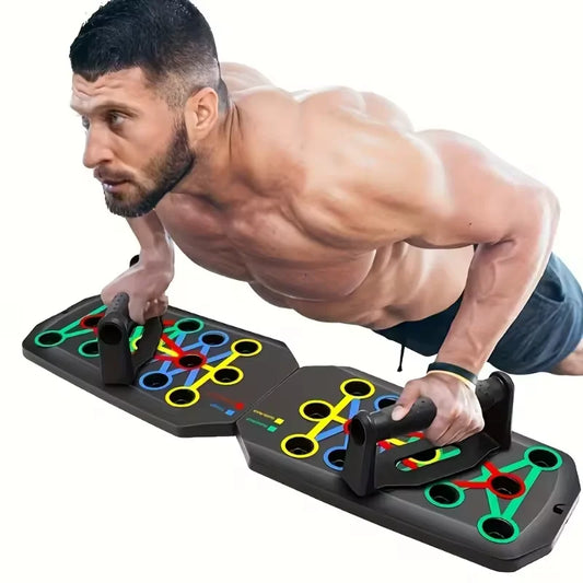 Portable Multifunctional Push Up Board Set With Handles For Training