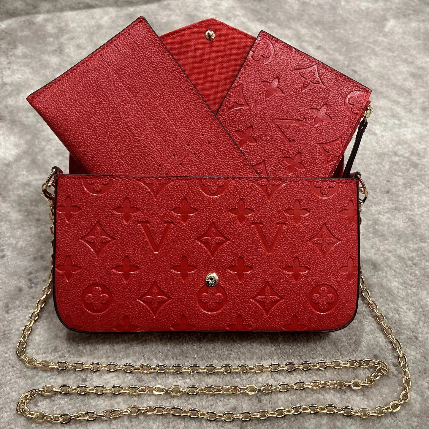 Designer Bag Embossed Flower Large Capacity Totes Fashion Sac Femme Leather Women Shoulder Bags Messenger Luxurys Handbag Ladys