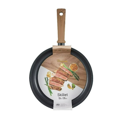 Titanium Nonstick Frying Pan Skillet, 10" Nonstick Fry Pan Without Glass Lid, Induction Compatible, Black