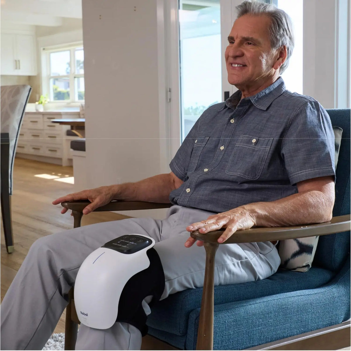 VIMYSHOW Cordless Knee Massager With Vibrating Relaxation Therapy