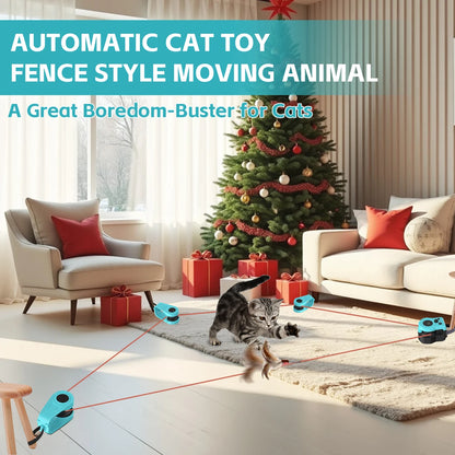Cat Interactive Wheel Exerciser Treadmill Toy for Indoor Cats
