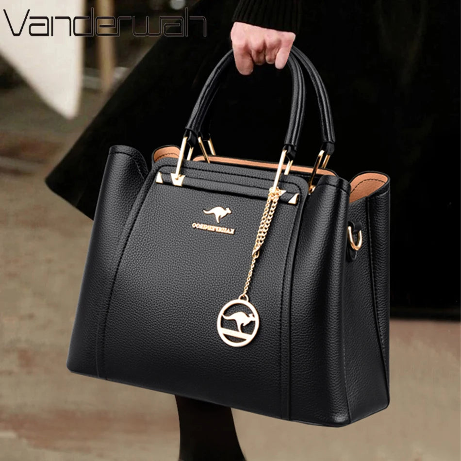 VANDERWAHCN Luxury Women Designer Shoulder Crossbody Bag