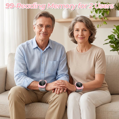 Automatic Wrist Blood Pressure Monitor with Adjustable Cuff, Large LCD Display & Voice Broadcast. Features Irregular Heartbeat Detection, Pulse Monitor & USB Charging. Accurate BP Machine, Ideal Gift for Parents &. 2x99 Memor