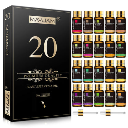Mayjam Pure Essential Oil Collection Featuring Diverse Soothing Blends