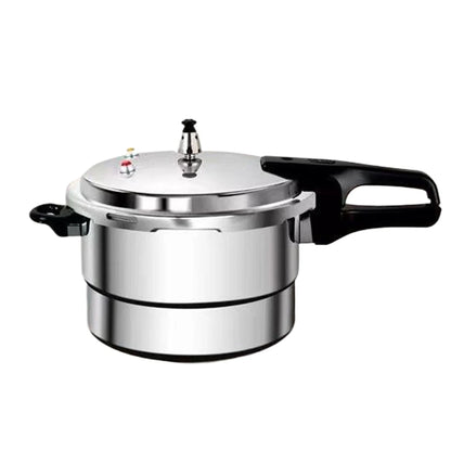 Pressure Cooker with Steaming Plate Small Pressure Cooker Household Stovetop Pressure Canner for Gas Stove Induction Cooker
