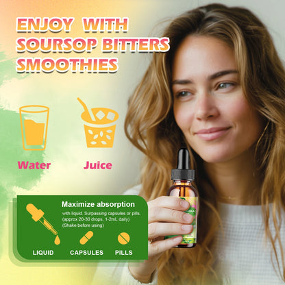 Beworths Graviola Soursop Extract Drops Immunity Kidney Health