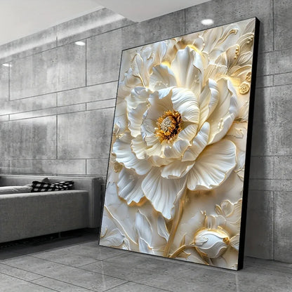 Abstract Floral Canvas Art Prints Frameless Wall Decor Living Room