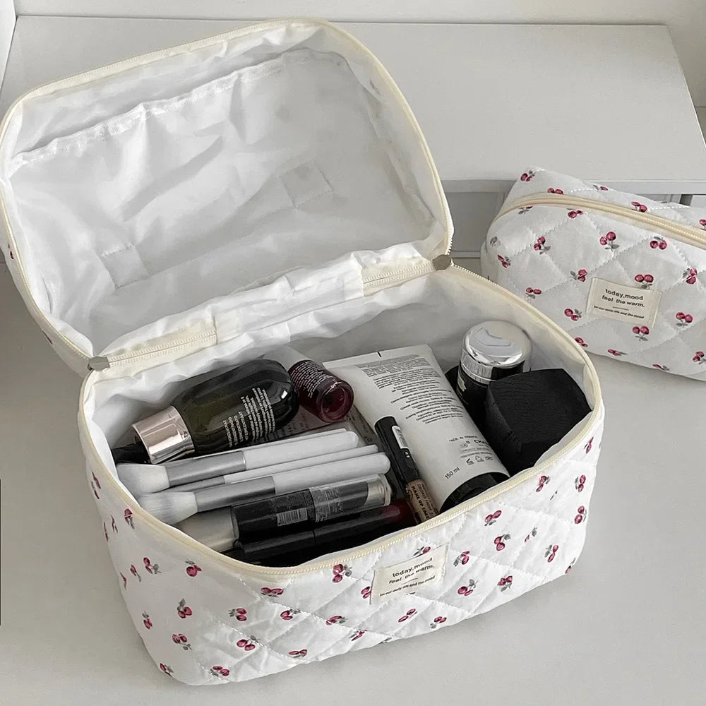 Airfriend Tote Cosmetic Bag Portable Makeup Pouch Organizer