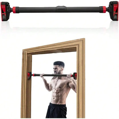 mteryoing Pull Up Bar, Adjustable Strength Training Bars Without Screw, Adjustable Width Chin Up Bar For Doorway, Max Load 440 Lbs