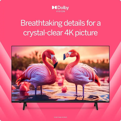 50" 4K Resolution HDR Smart TV, Dolby Vision HDR/HDR10+, Wii 6 - (Renewed)