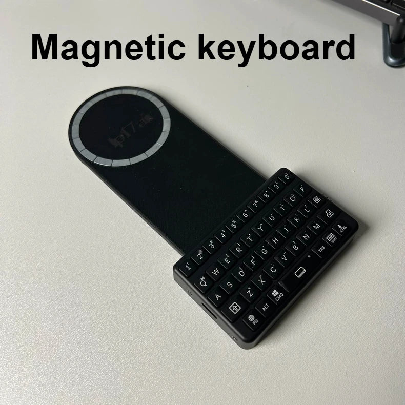 EXknight Bluetooth Mini Keyboard Magnetic Flip Case For iPhone