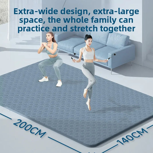 Non Slip Shockproof Soundproof Fitness Exercise Yoga Mat