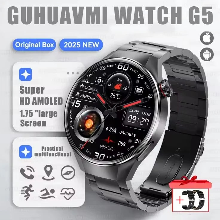 Originl G5 Plus Premium Multisport Smartwatch GPS Heart Rate BluetoothConnectivity