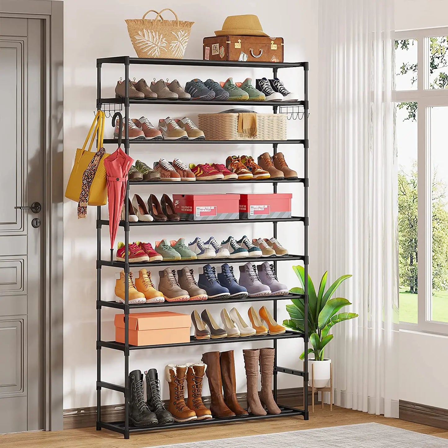 LaVon's Essentials Multi Layer Shoe Rack Storage Organizer
