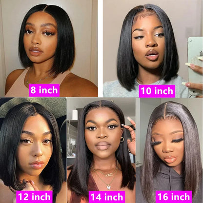 UEENLY SupremeLuxe LaceFront Bob Wig PremiumQuality 100Percent HumanRemy Hair Shine