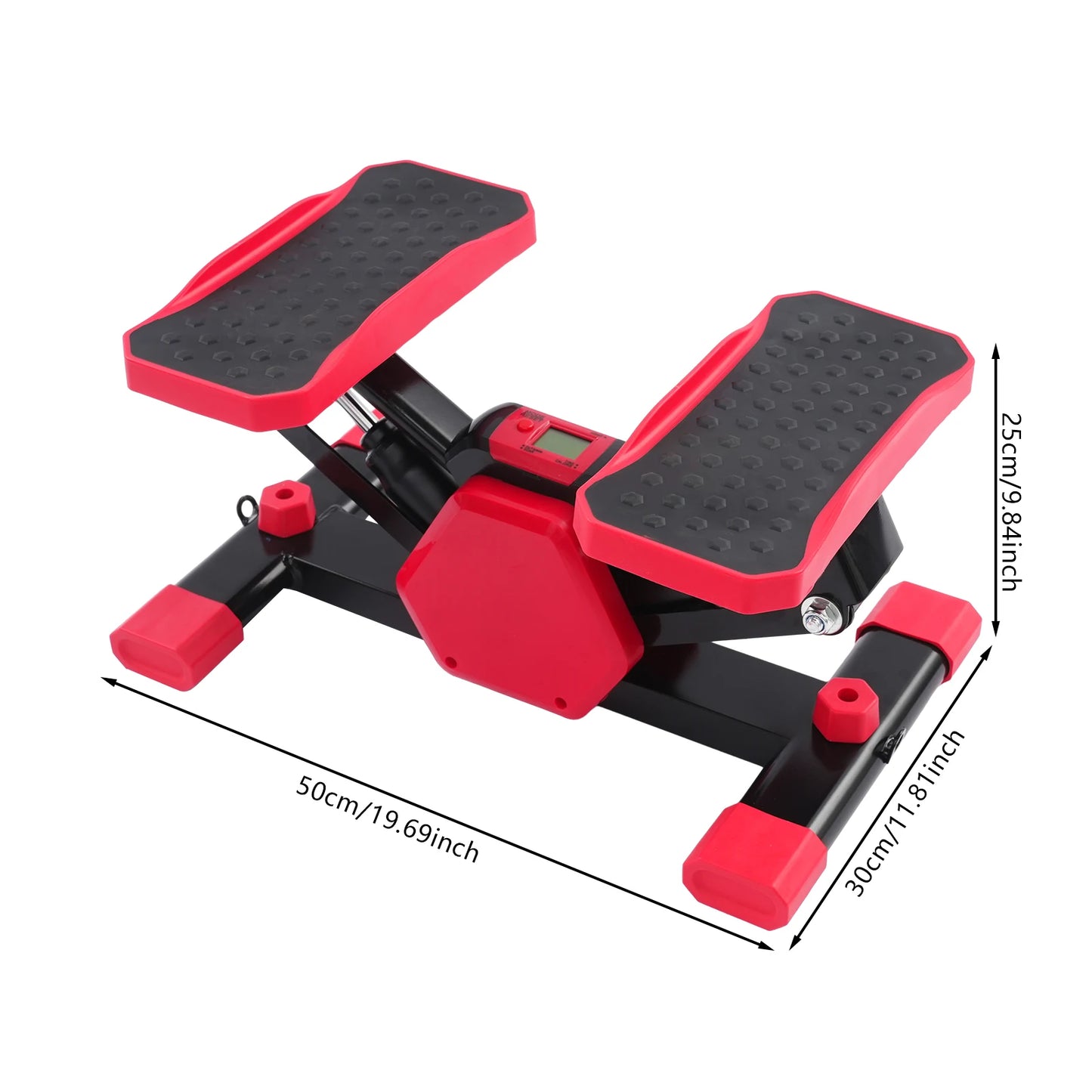 Portable Pedal Exerciser With Pull Ropes For Leg Arm Workouts