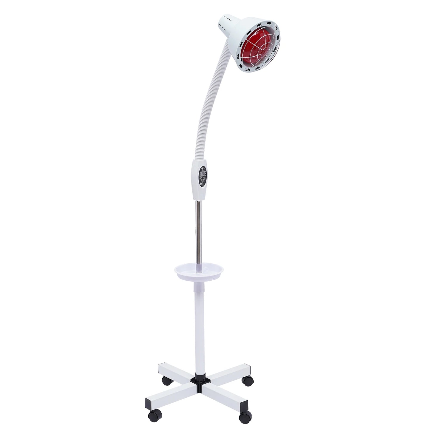 Bymaocar 275W Infrared Heat Lamp With Flexible Arm Remote Control