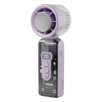 APWIKOGER High Speed Turbo Foldable Personal Cooling Fan With LED