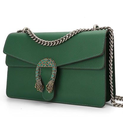 luxury brand design crossbody bags for women genuine leather chains shoulder bag high quality fashion Funky purses and handbags