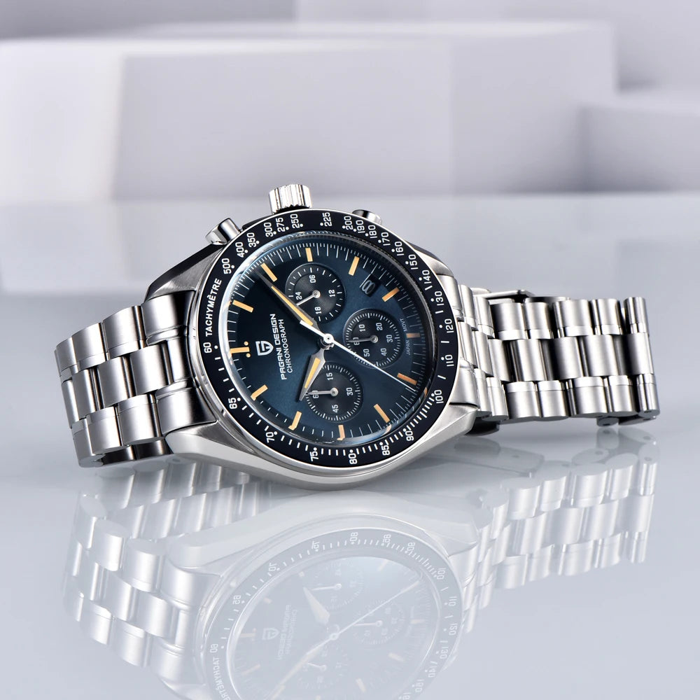 PAGANI DESIGN Moon V6 Men's Luxury Quartz Chronograph Watch