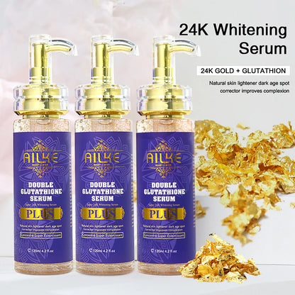 AILKE Glutathione Plus Whitening Skin Care Set for Dark Spots