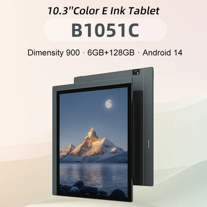 BIGME B1051C ereader, 10.3 inch Color E-ink Ebook Reader, 6+128GB Android 14 Tablet Electronic book reader, B1051C Pro 8+256GB
