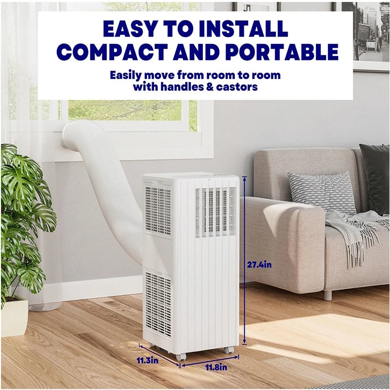 Acekool 3 In 1 Portable AC 8000 BTU Dehumidifier Fan