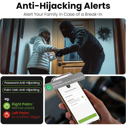 Kankeirr Palm Vein Smart Lock with WiFi for Front Door