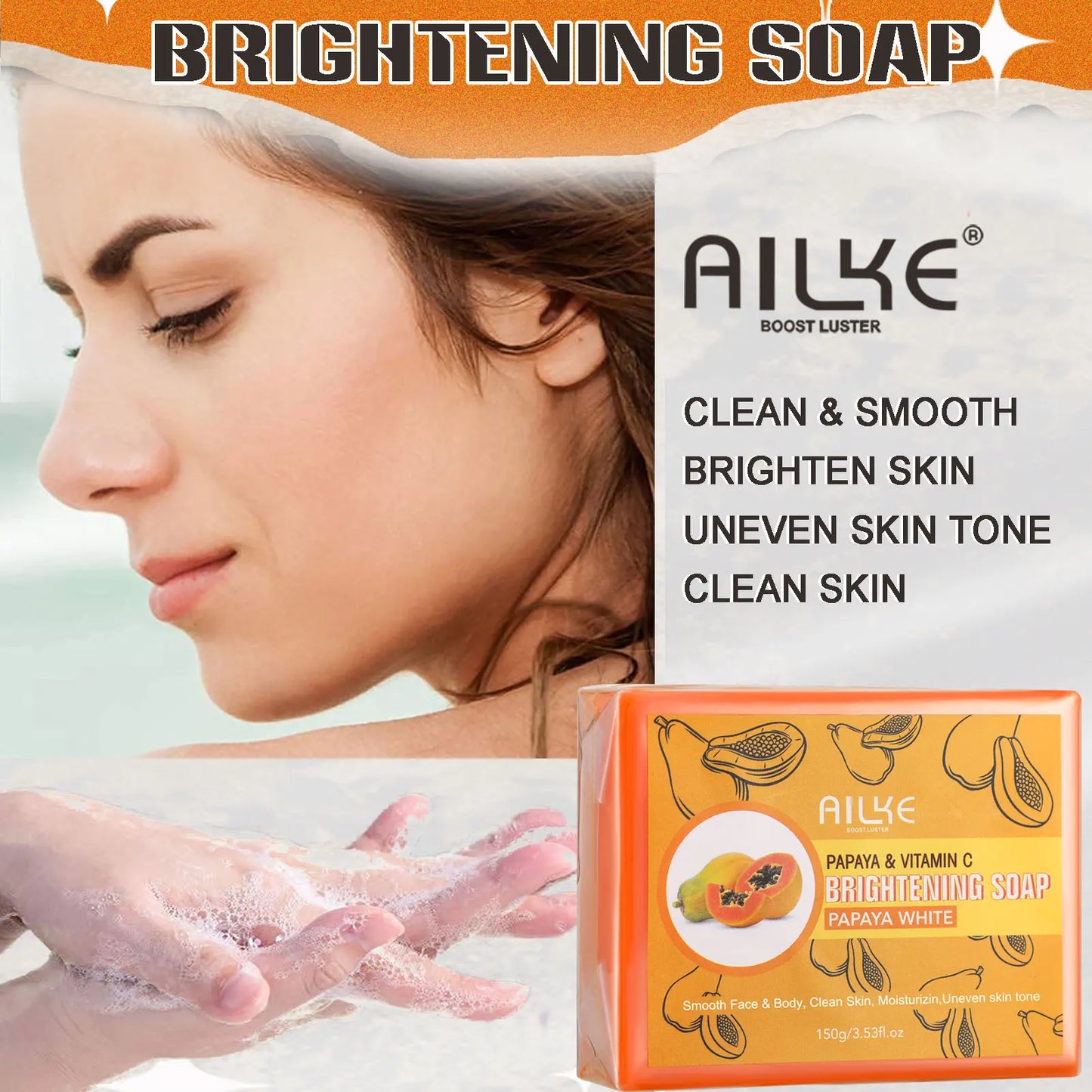 AILKE Multivitamin Whitening Body Lotion For Radiant Even Skin Tone