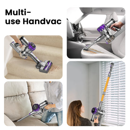 Inse YISORA Cordless Vacuum Cleaner 40Kpa Pet Hair Carpet