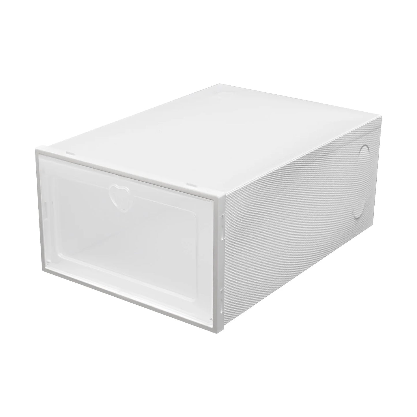 Sichuan 20 Pcs Stackable Shoe Storage Box With Flip Up Door