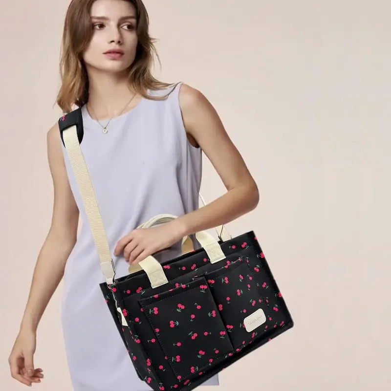 Tianjin Canvas Tote Bag For Women With Laptop Pockets