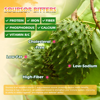 Beworths Graviola Soursop Extract Drops Immunity Kidney Health