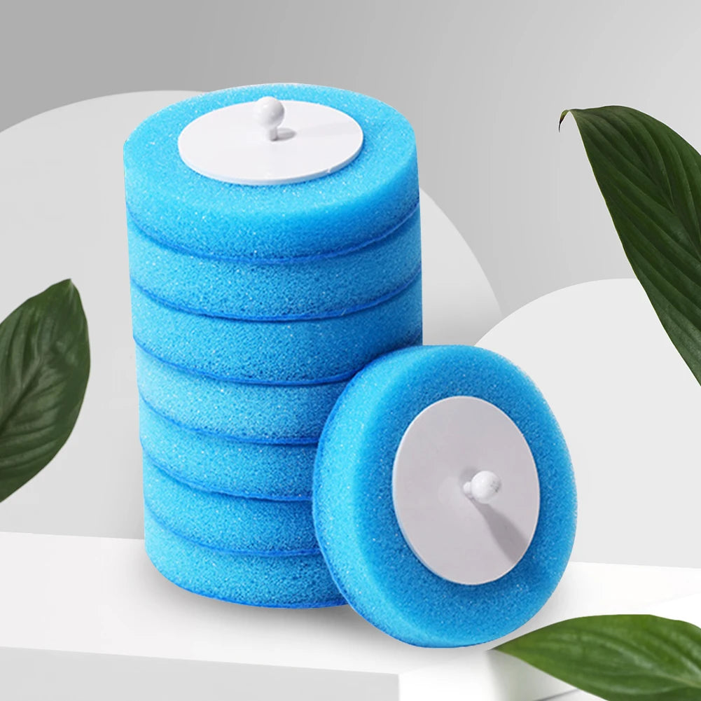 VKTECH Disposable Wall Mounted Toilet Brush Long Handle Cleaner